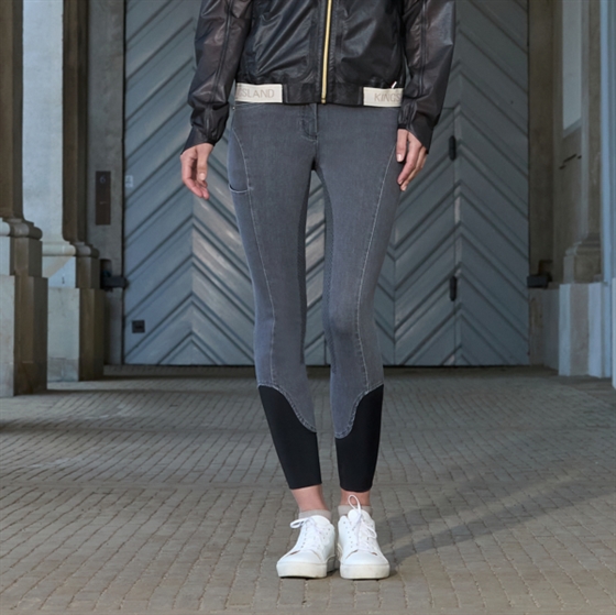 Kingsland KLKayce Ladies H-Shape Full Grip denim rijbroek