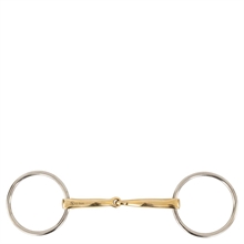 BR Soft Contact 2-delige trensbit 14 mm met magic system