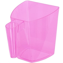 Voerschep 2 kg transparant