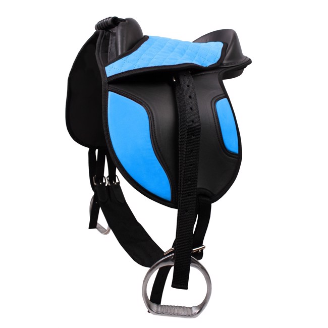 QHP Shetter zadel blauw