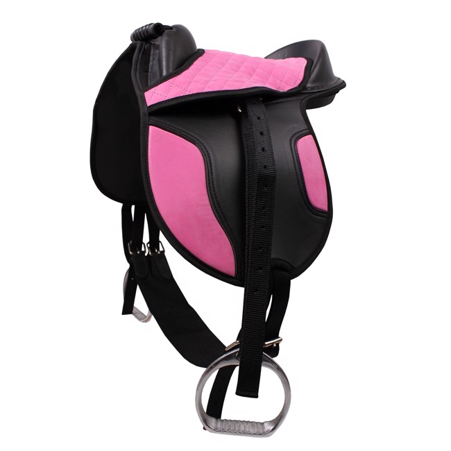 QHP Shetter zadel pink