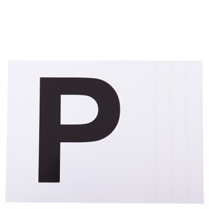 Premiere letter stickers R-V-P-S