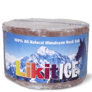 Likit zoutliksteen ijs Himalaya