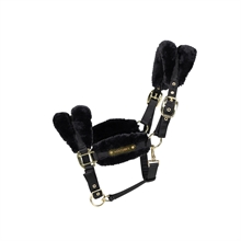 Kentucky nylon halster met lamsvacht pony