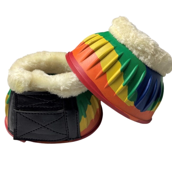 AB rubberen springschoenen met synthetische lamswol 4-in-1