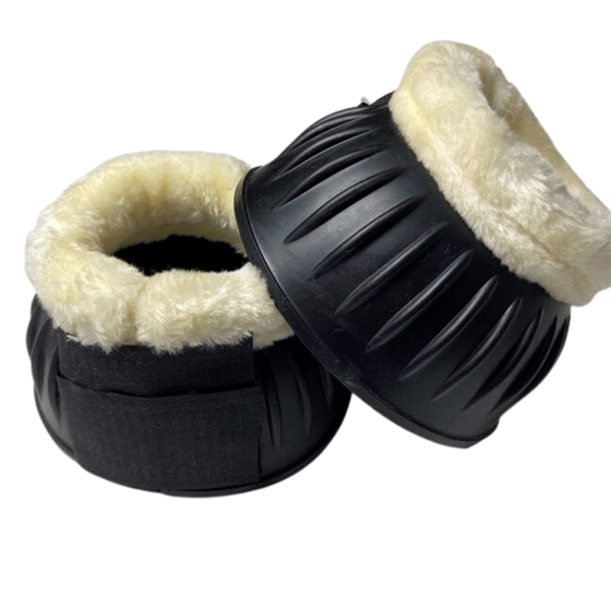 AB Rubber springschoenen met synthetisch lamswol