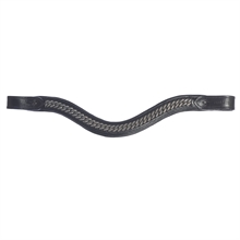 Eques Wave Frontriem met Crystal Curb – Antraciet