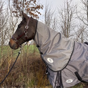 Losse hals voor AB dekens 200 Gram Grijs