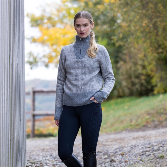Kingsland KLAudrey Ladies Half Zip gebreide trui