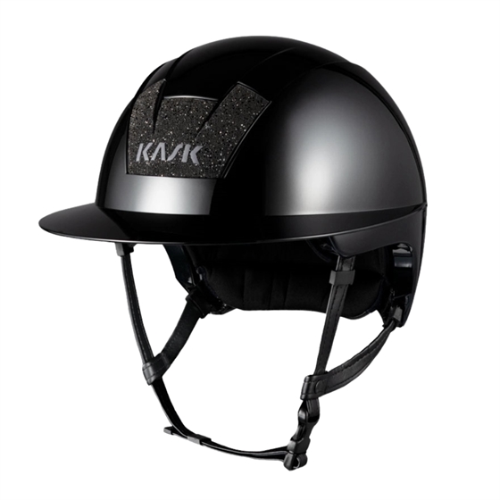 KASK Kooki Lady rijhelm Black Shine met Swarowski