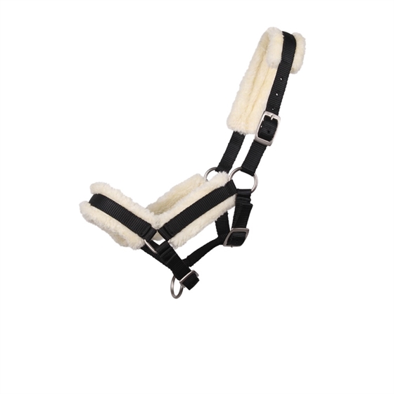 QHP Veulenhalster met synthetisch lamswol