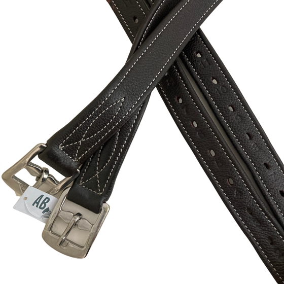 AB leren stijgbeugelriemen