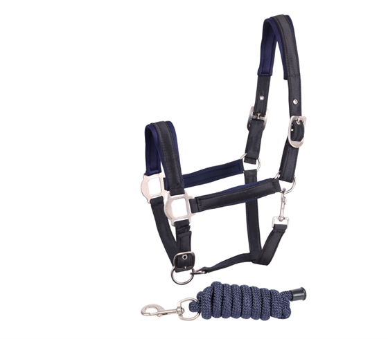 Harry\'s Horse halsterset Satin met neopreen
